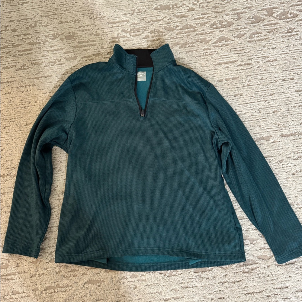 Callaway Men’s Green Quarter Zip